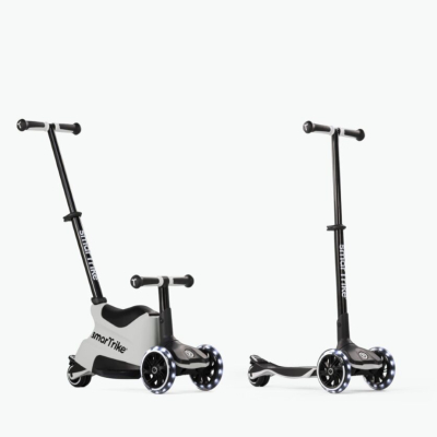 smarTrike - Hulajnoga 4w1 Xtend Scooter + Ride-on - Cool Grey