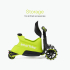 smarTrike - Hulajnoga 4w1- Xtend Ride-on - Lime